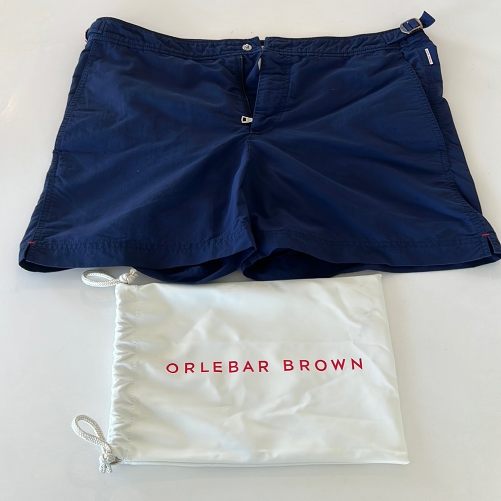 Orlebar Brown Setter Bathing Suit | Navy Blue